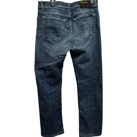 Corneliani Y5P Collection Mens Luxury Denim Jeans Sz W36 Made in Italy 5 Pocket - Picture 4 of 14